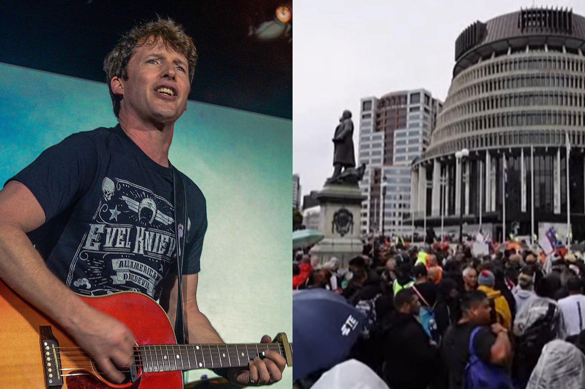 Covid, in Nuova Zelanda usato James Blunt per dissuadere i manifestanti