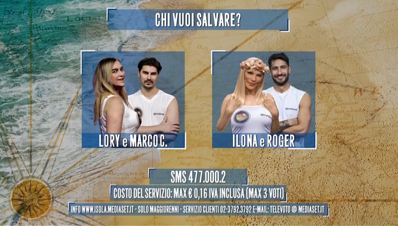L'Isola dei Famosi 2022 sondaggio televoto