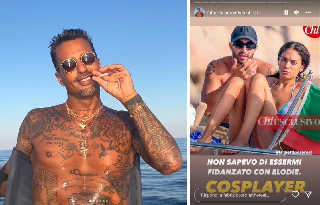 Fabrizio Corona sgancia siluri: come umilia la coppia Iannone-Elodie