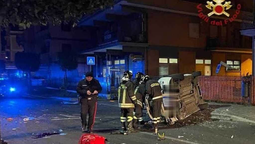 Incidente a Roma, Via Nomentana, 5 morti