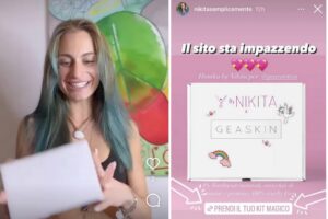 Nikita lancia kit beauty per GEASKIN